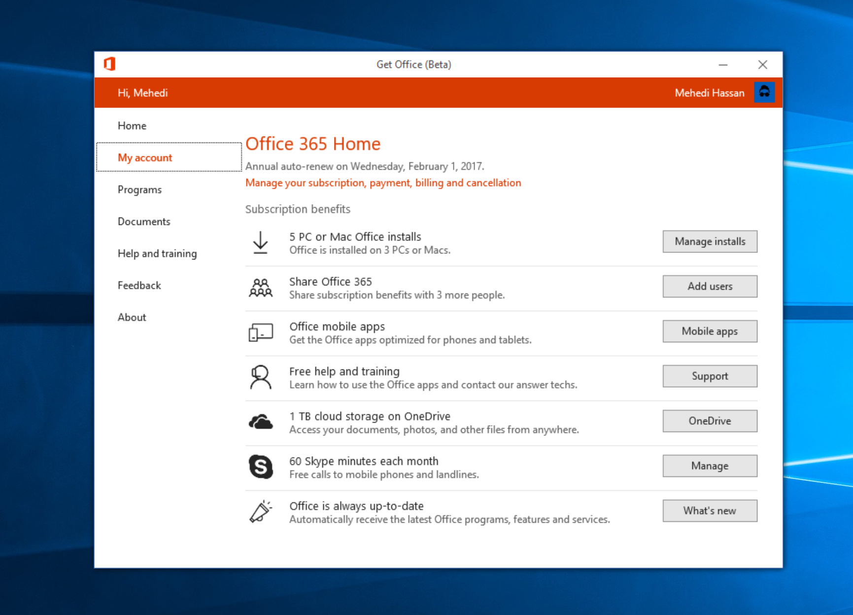 free office 2016 for mac from the hub