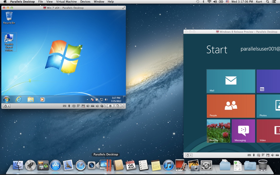 mac windows emulator parallels