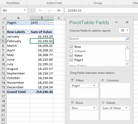 pivot table from multiple sheets excel for mac